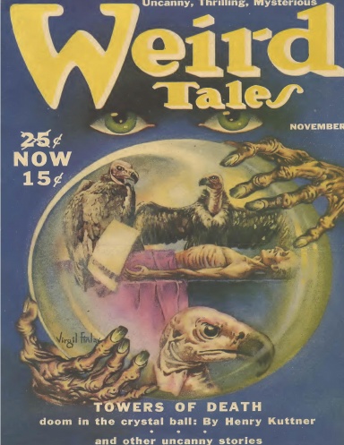 Weird Tales 1939 November
