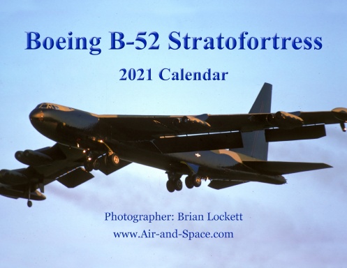 Boeing B-52 Stratofortress, 2021 calendar