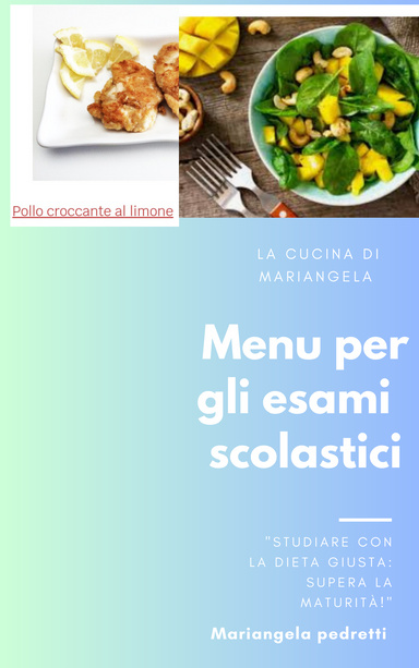 Menu per gli esami scolastici
