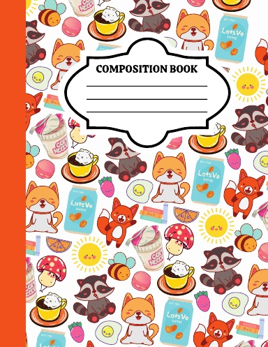 Kawaii Composition Book