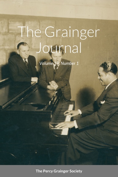 The Grainger Journal, vol. 19, no. 1
