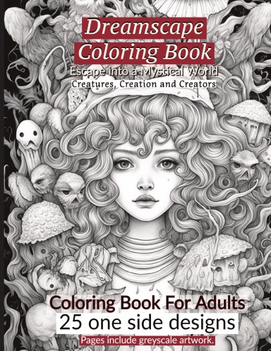 Dreamscape Adult Coloring Book 2