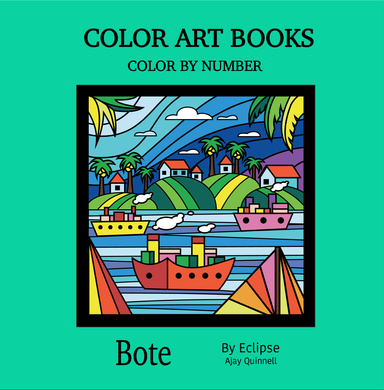 Bote - Color By Number Book