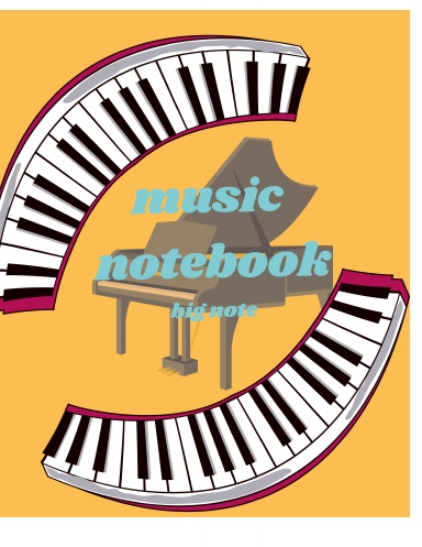 music book for kids (Big note) for piano