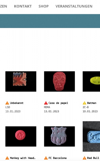 Bookification Library: https://www.eve-rave.ch/substanzen/pillenwarnungen/