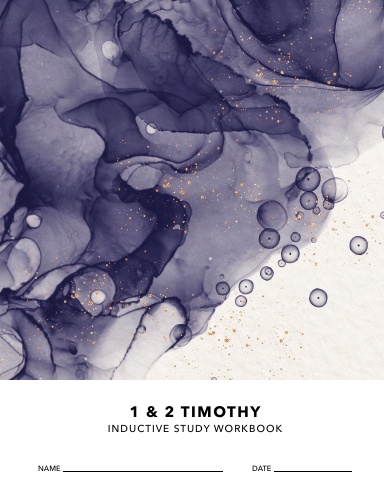 1 & 2 Timothy Inductive Study Workbook
