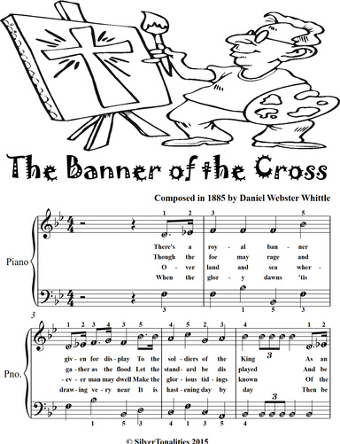 Banner of the Cross Easy Piano Sheet Music