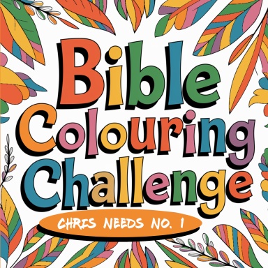 Bible Colouring Challenge #01