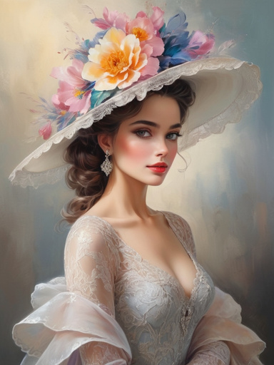 Femininity in a Hat