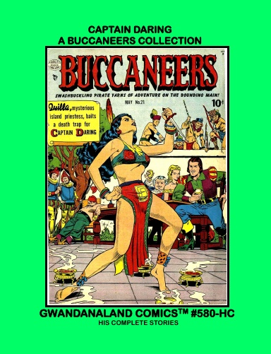 Captain Daring - A Buccaneers Collection (HC)