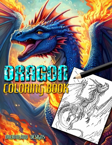 DRAGON COLORING BOOK