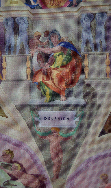 Scene 11 - Delphica, Sistine Chapel