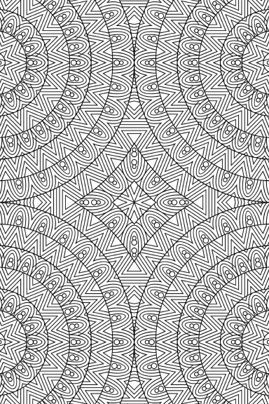 Advanced Series Notebook - A5 (6x9) Medium Size Notebook Black & White