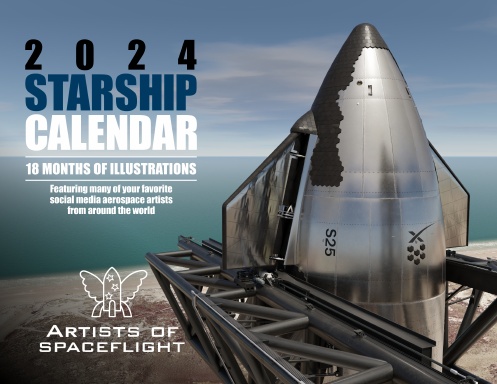 2024 STARSHIP CALENDAR