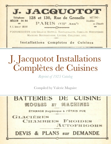 J. Jacquotot Installations Complètes de Cuisines