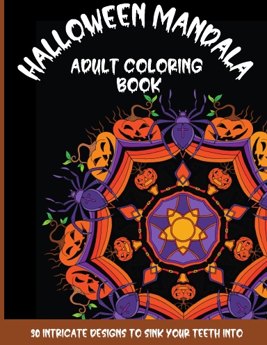 Relaxing Mandala Patterns Adult Coloring Book