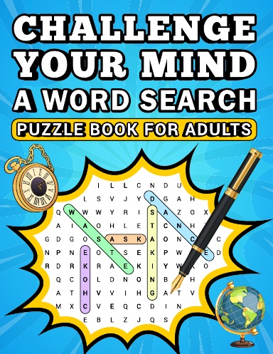Word Search Puzzle Book for Adults