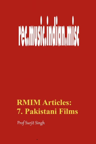RMIM Articles 7: Pakistani Films