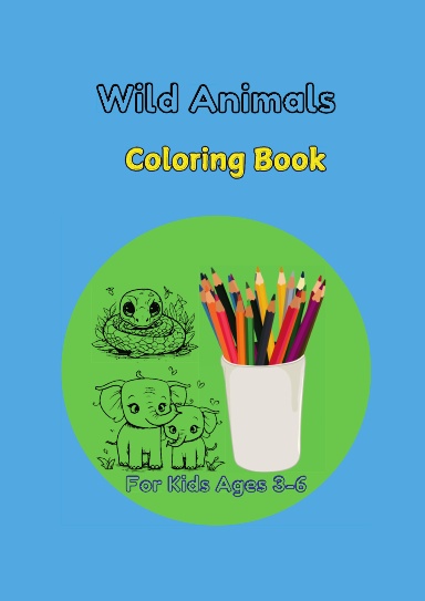 Wild Animals coloring book