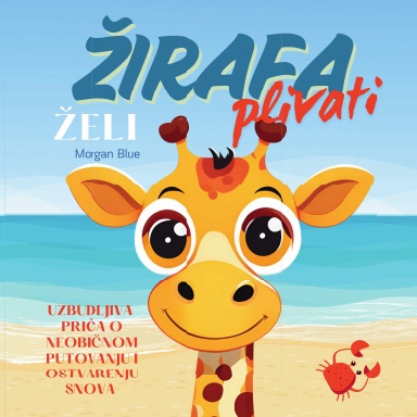 Žirafa želi plivati