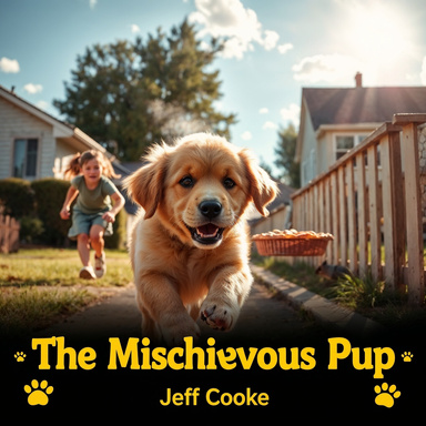 "The Mischievous Pup"