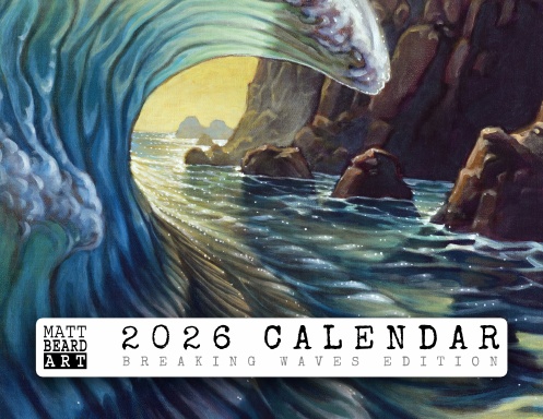 Matt Beard Art | Breaking Waves | 2026