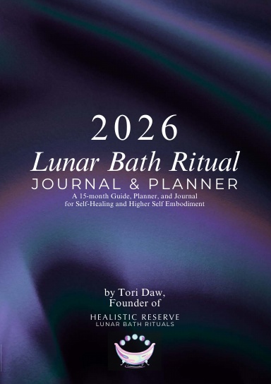 2026 Lunar Bath Ritual Journal & Planner
