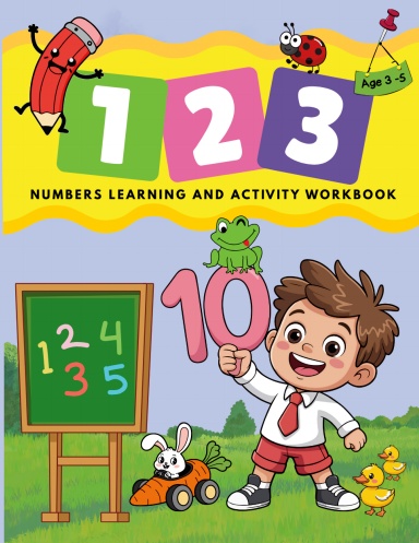 123 Numbers Learning and Activity Workbook