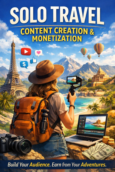 SOLO TRAVEL CONTENT CREATION & MONETIZATION