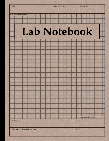 Lab notebook