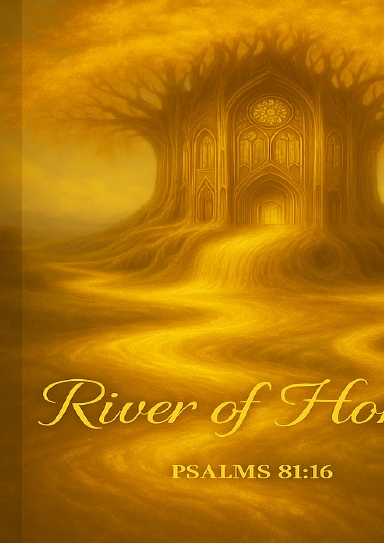 River of Honey A4 Notebook