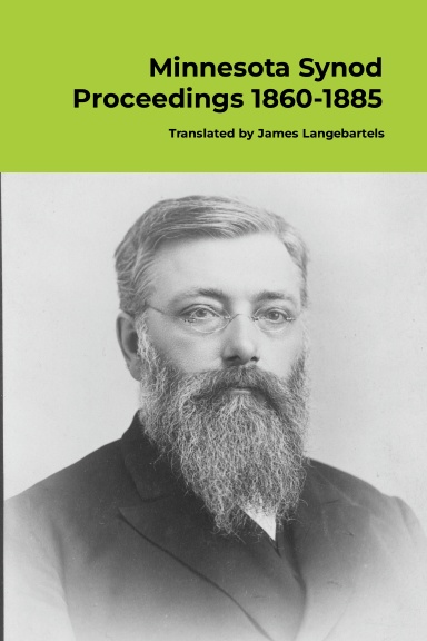 Minnesota Synod Proceedings 1860-1885