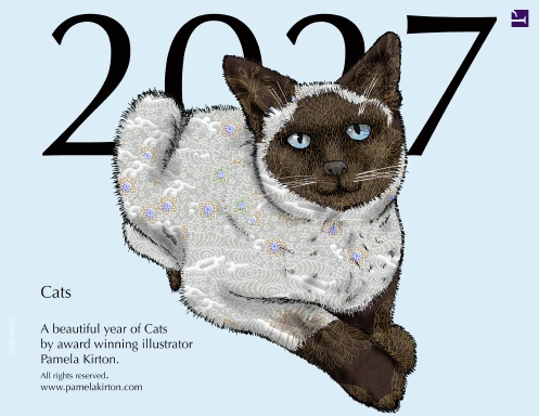 Cats 2027 Calendar