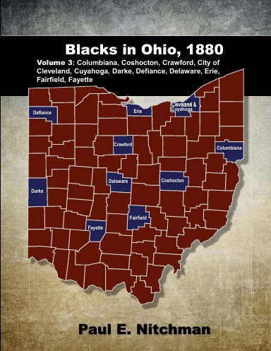 Blacks in Ohio, 1880 - Volume 3 - softcover