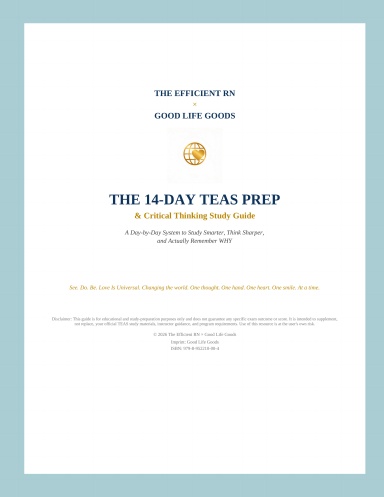 The 14-Day TEAS Prep & Critical Thinking Study Guide