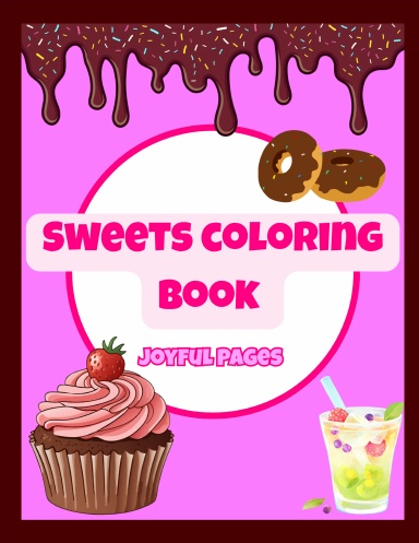 Sweets Coloring Book
