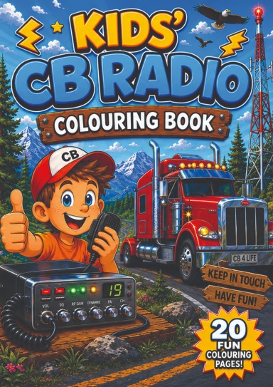 Kids CB Radio Colouring Book