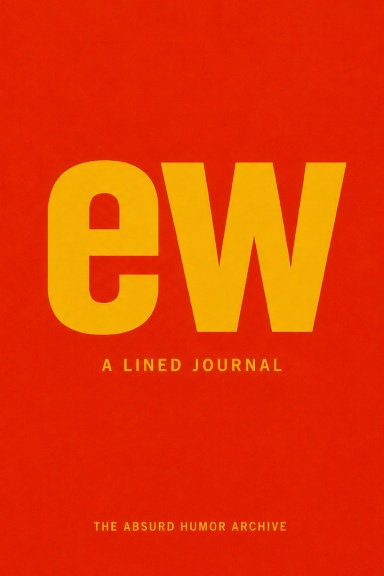 Ew- A lined Journal | 200 pages, 6x9 paperback