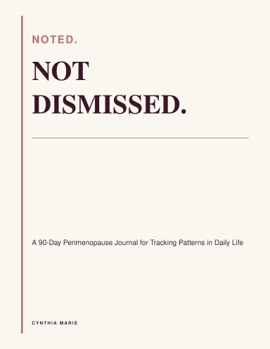 Noted. Not Dismissed.