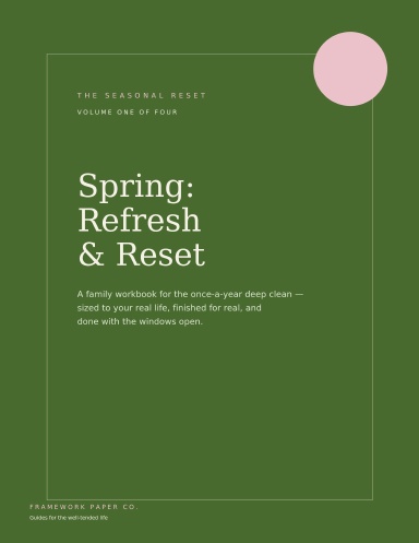 Spring: Refresh & Reset