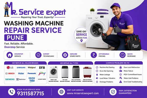 Washing Machine Repair Pune | Same-Day Doorstep Service