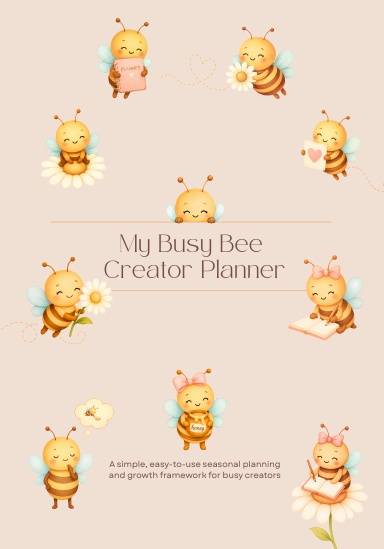My Busy Bee Creator Planner