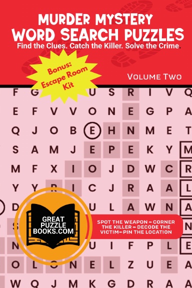 Murder Mystery Word Search Puzzles