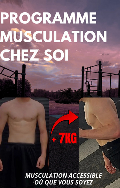 Programme pour la musculation simple et efficace sans matériel