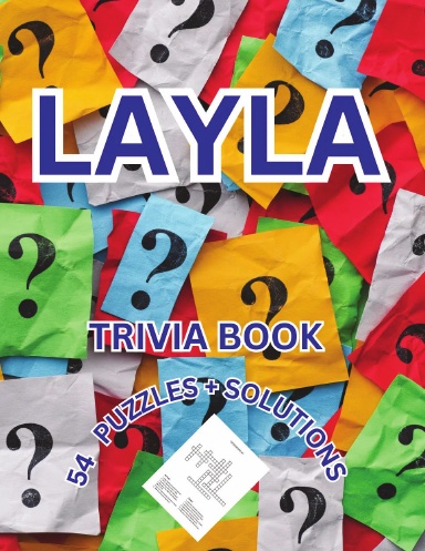 LAYLA TRIVIA PUZZLE BOOK
