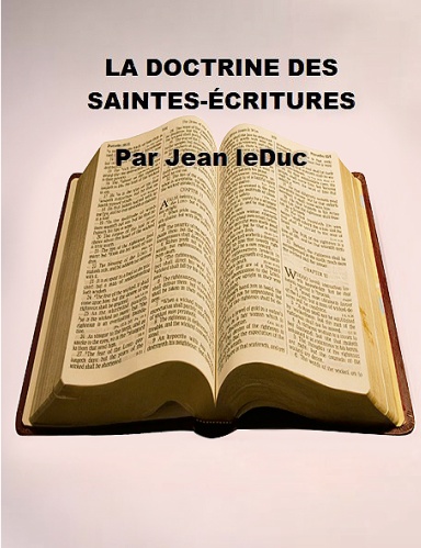 LA DOCTRINE DES SAINTES-ÉCRITURES