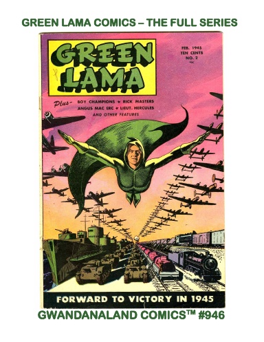 Green Lama Comics - The Full Series