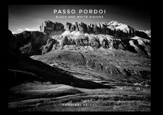 Passo Pordoi Black and white visions