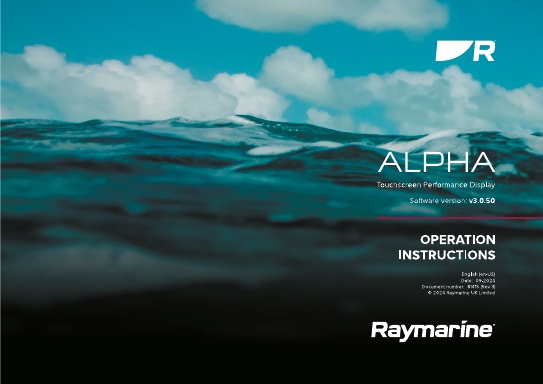 (English) Alpha Operation Instructions (81415, Rev 3) (EN)