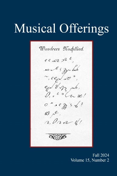 Musical Offerings, Volume 15, Number 2